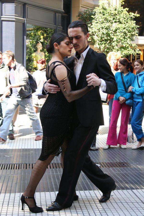 Argentinien Tango auf der Strasse