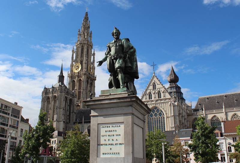 Antwerpen in Flandern, Belgien