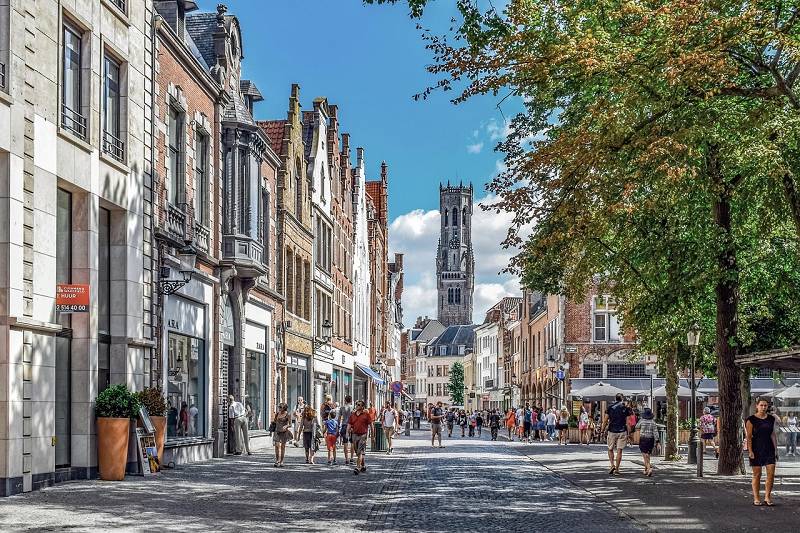 Altstadt von Brügge, Belgien