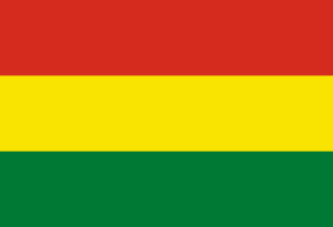 Bolivien-Flagge