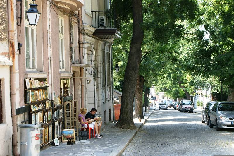 Bulgarien-Plovdiv-Altstadt