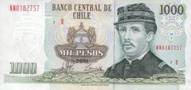 Chile-1000-Peso-Front