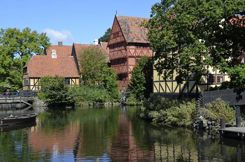 Dänemark-Aarhus-Altstadt