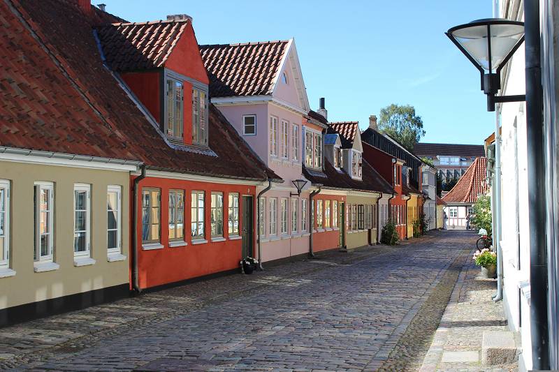 Dänemark-Odense-Altstadt