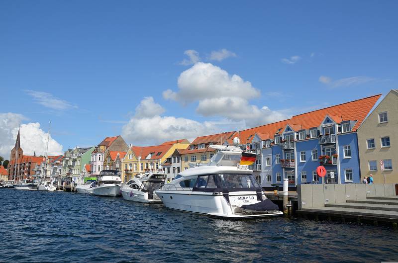 Dänemark-Sonderborg-Hafen