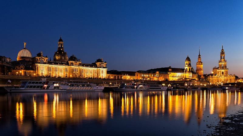 Dresden bei Nacht