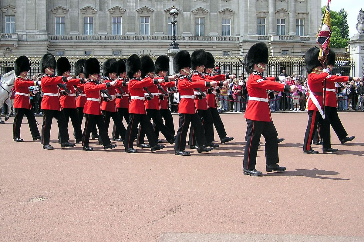 England London Buckingham Palace Wachablösung