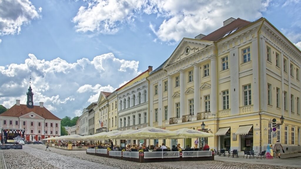 Estland - Tartu - Rathausplatz