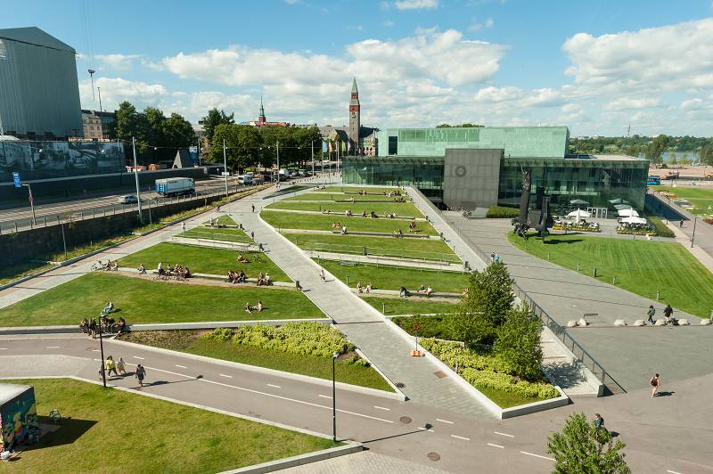 Finnland-Helsinki-Gärten