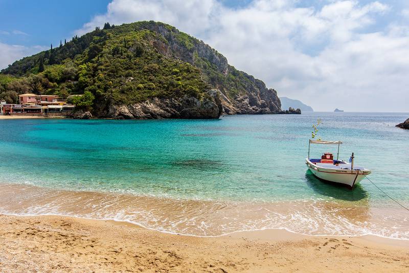 Griechenland, Korfu, Strand