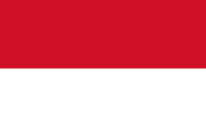Indonesien-Flagge