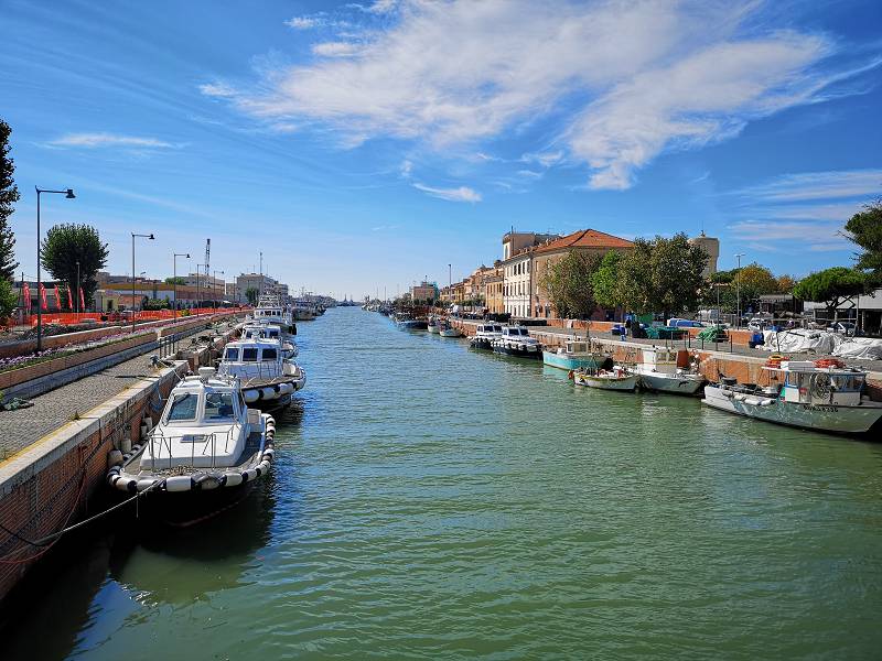 Das beschauliche Fiumicino, Italien