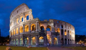 Italien Rom Kolosseum