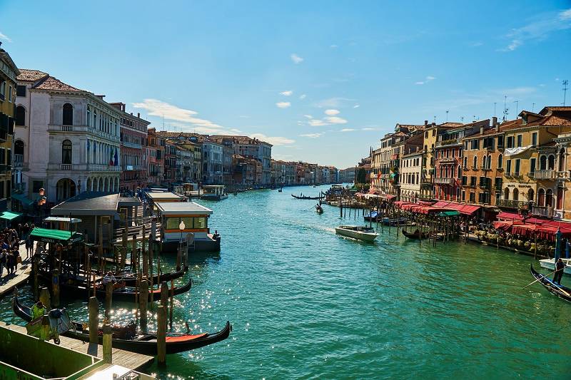 Canal Grande in Venedig, Italien Canal Grande in Venedig, Italien