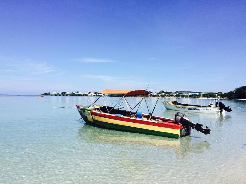 Leben auf Jamaika - Negril Strand