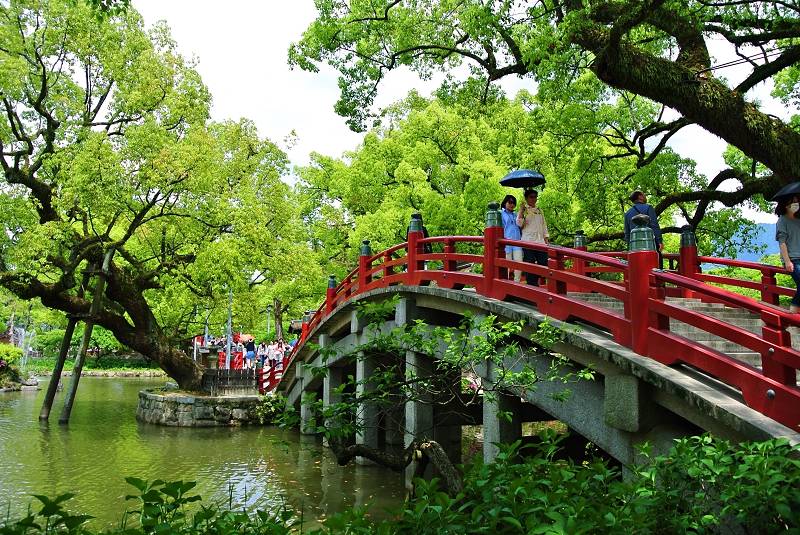 Japan-Fukuoka-Dazaifu-Brücke