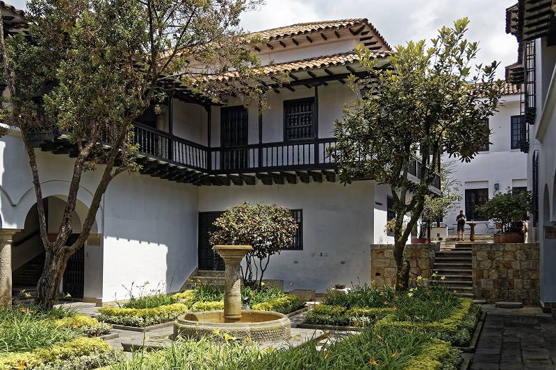 Kolumbien-Bogota-Kolonialgebäude