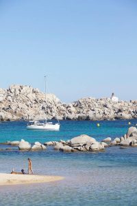 Sauberer Strand auf Korsika Sauberer Strand auf Korsika