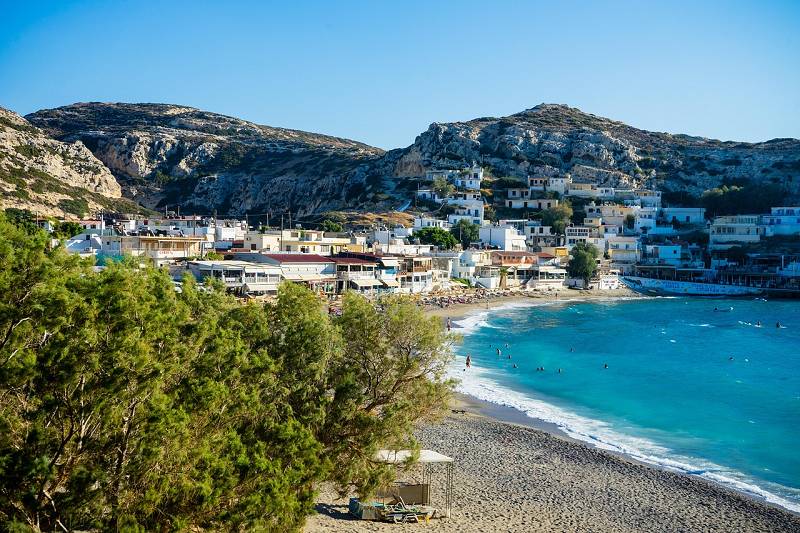 Leben auf Kreta - Strand von Matala