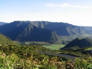 Typische Landschaft auf La Réunion