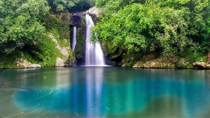Leben als Rentner auf La Réunion - Wasserfall
