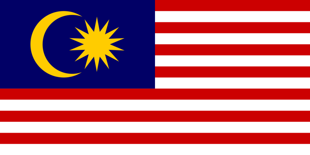 Malaysia-Flagge