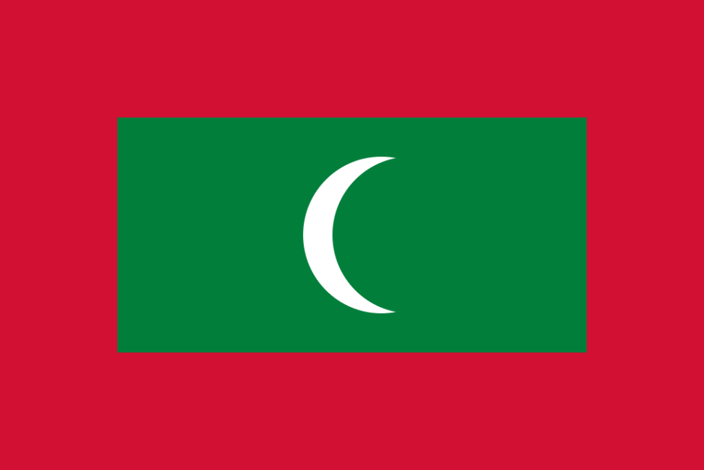 Malediven Flagge