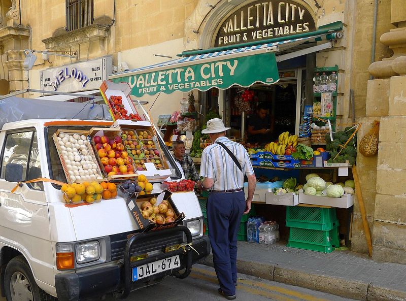 Malta - Gozo - Exotisches Geschäft