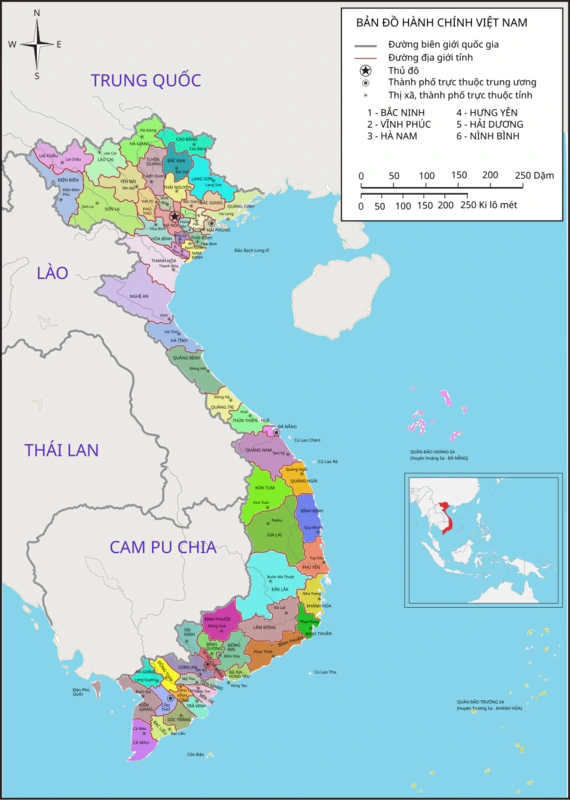 Divisionen von Vietnam