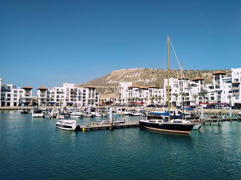 Marokko - Agadir - Yachthafen