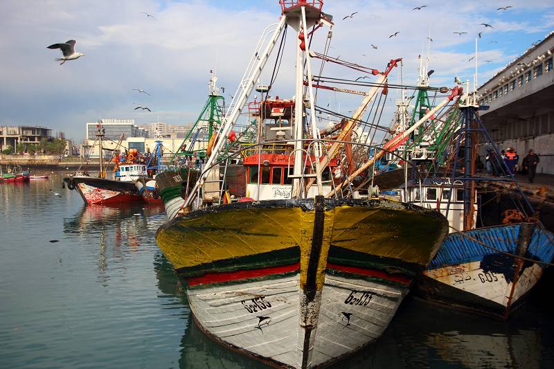 Marokko - Casablanca - Hafen - Boot