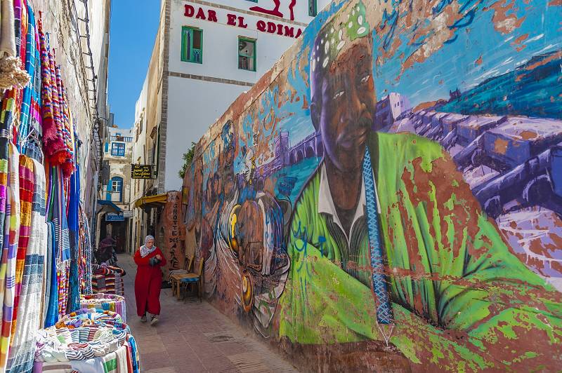 Marokko - Essaouira - Gasse