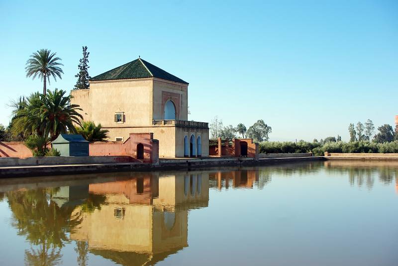 Marokko - Marrakesch - Menara Palast