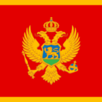 Flagge von Montenegro