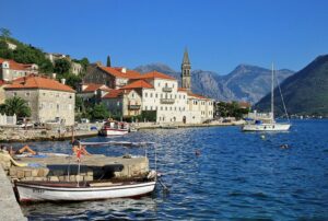 Montenegro, Perast, Bucht von Kotor