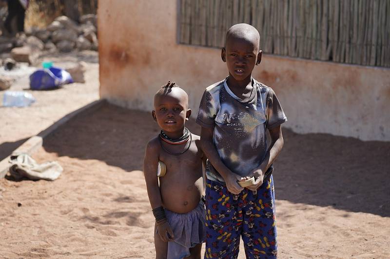 Kinder in Namibia