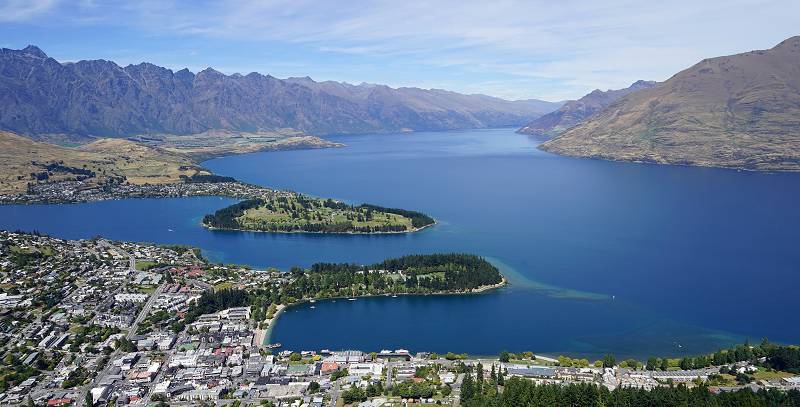 Neuseeland-Lake wakatipu-Queenstown