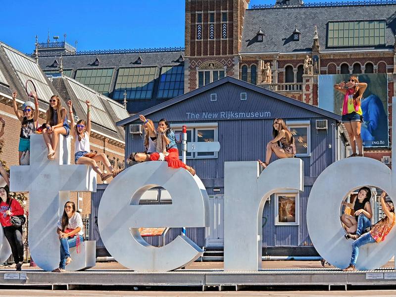 Jugend in Amsterdam