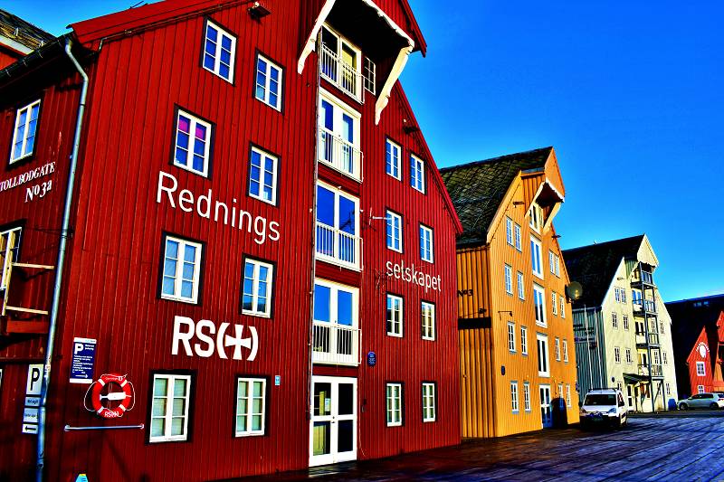 Norwegen-Tromso-Architektur