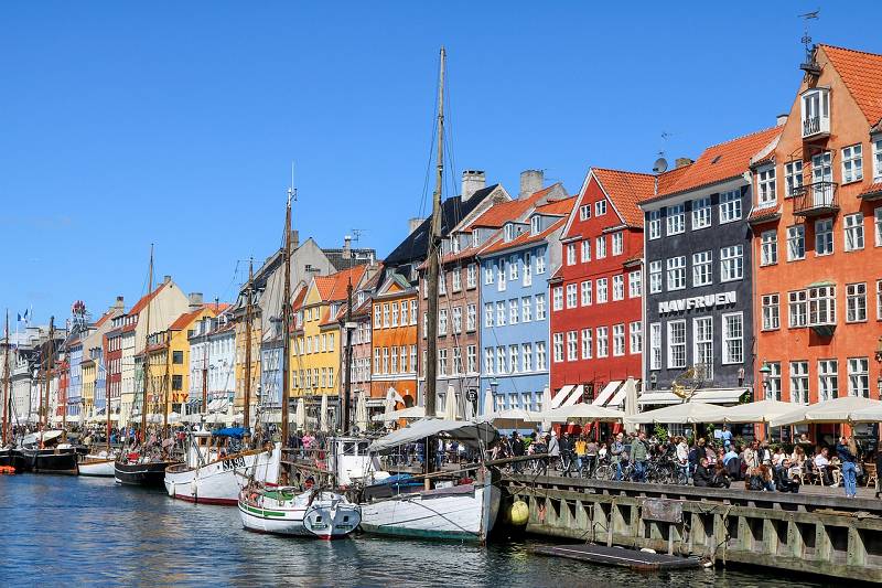 Nyhavn in Kopenhagen