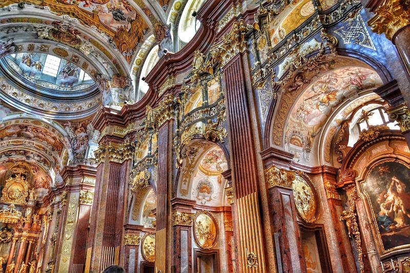 Stiftskirche in Melk - Österreich