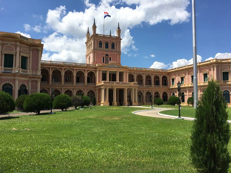 Paraguay-Asuncion-Präsidentenpalast