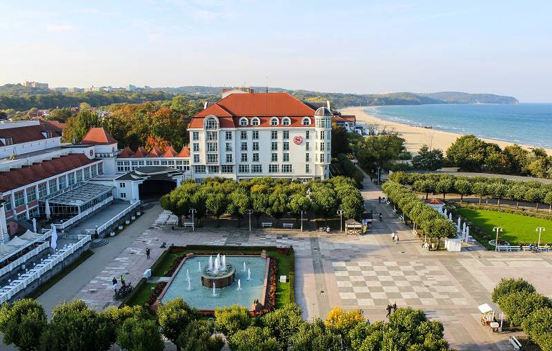 Hotel in Sopot an der Ostsee, Polen