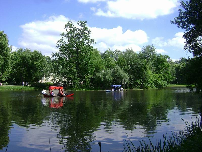 Im Park bei Warschau