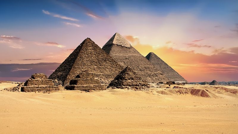 Pyramiden, Ägypten Pyramiden, Ägypten