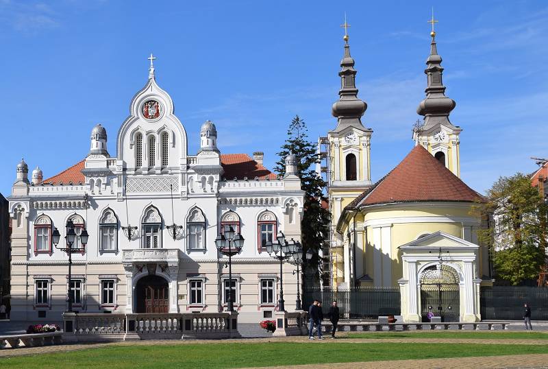 Rumänien-Timisoara-Domplatz