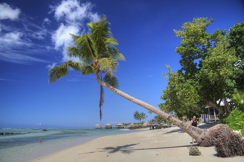 Strand auf Samoa