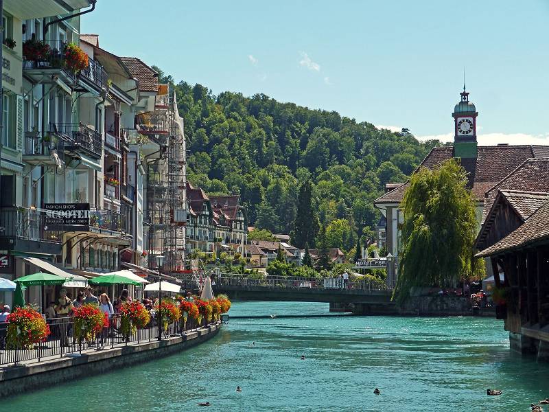Thun in Bern, Schweiz