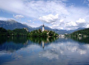 Slowenien Bleder See