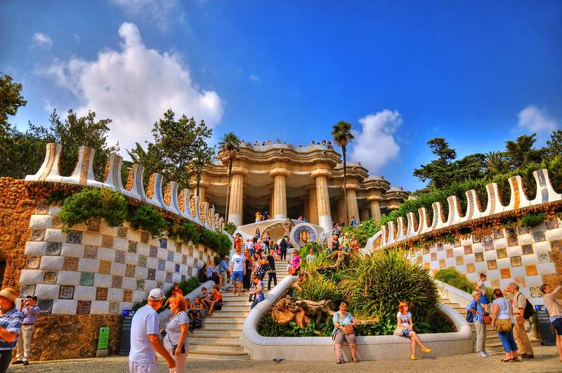 Park in Barcelona